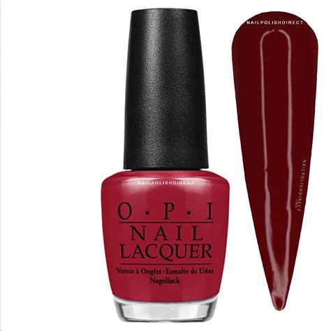 OPI Got The Blues For Red Is The Chicest Red Nail  